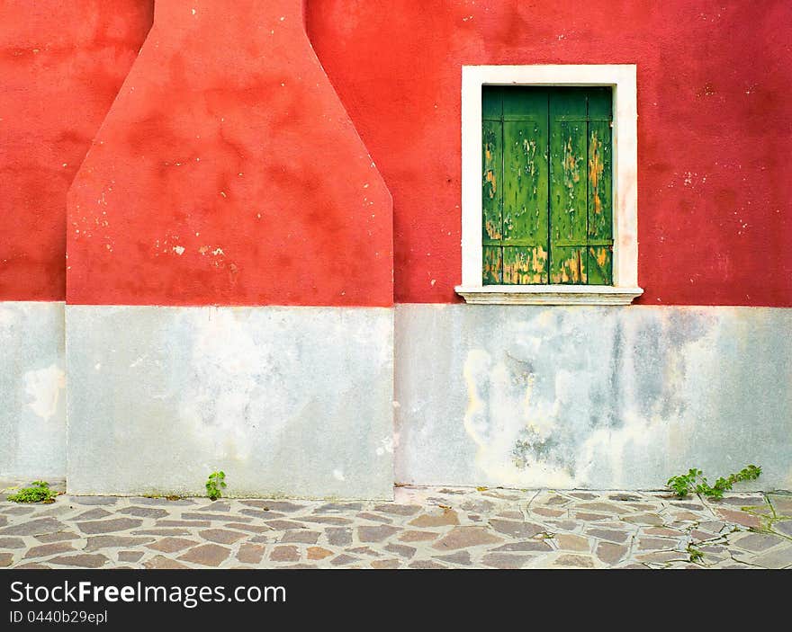 Colourful houses of Burano