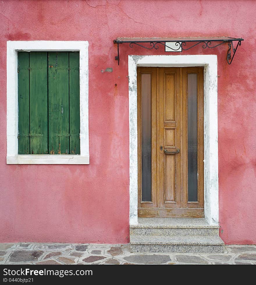 Colourful houses of Burano