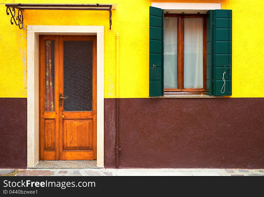 Colourful Houses Of Burano