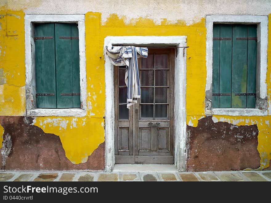 Colourful Houses Of Burano