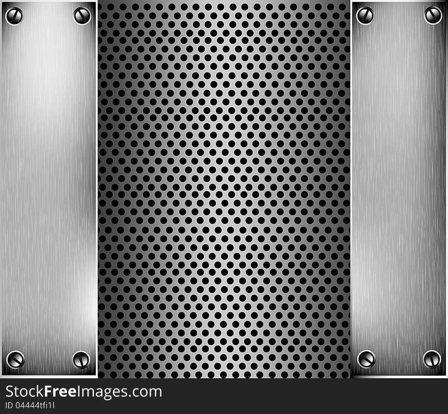 Background sheet steel for advertising and marketing. Background sheet steel for advertising and marketing