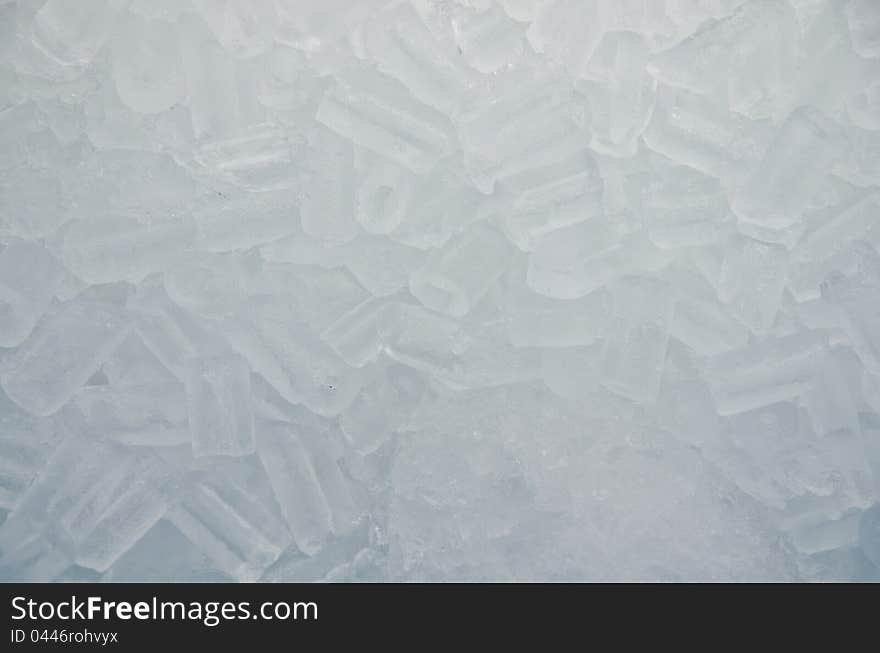 Full frame ice background