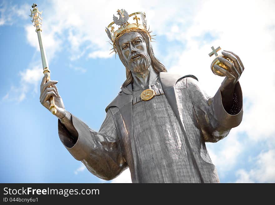 Sculpture of Jesus Christ in Ustron, Poland. Sculpture of Jesus Christ in Ustron, Poland.