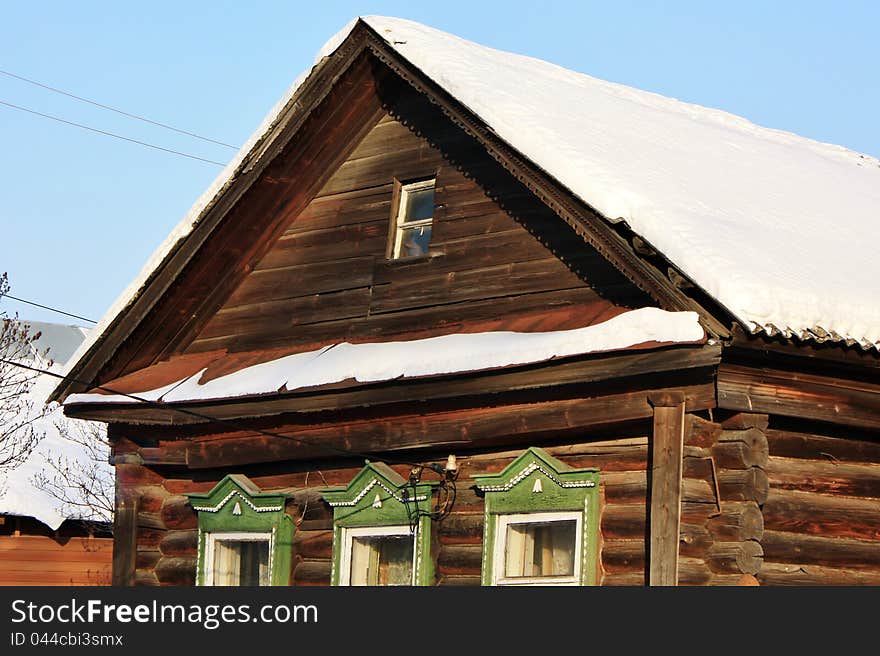 Facade Of An Rural House