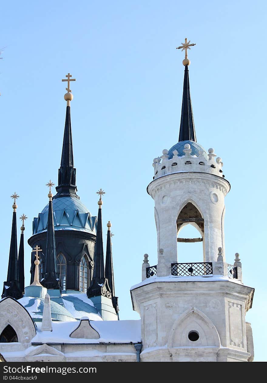 Church of the Vladimir Mother of God (Christ) in Bykovo estate was built in 1789. Church of the Vladimir Mother of God (Christ) in Bykovo estate was built in 1789