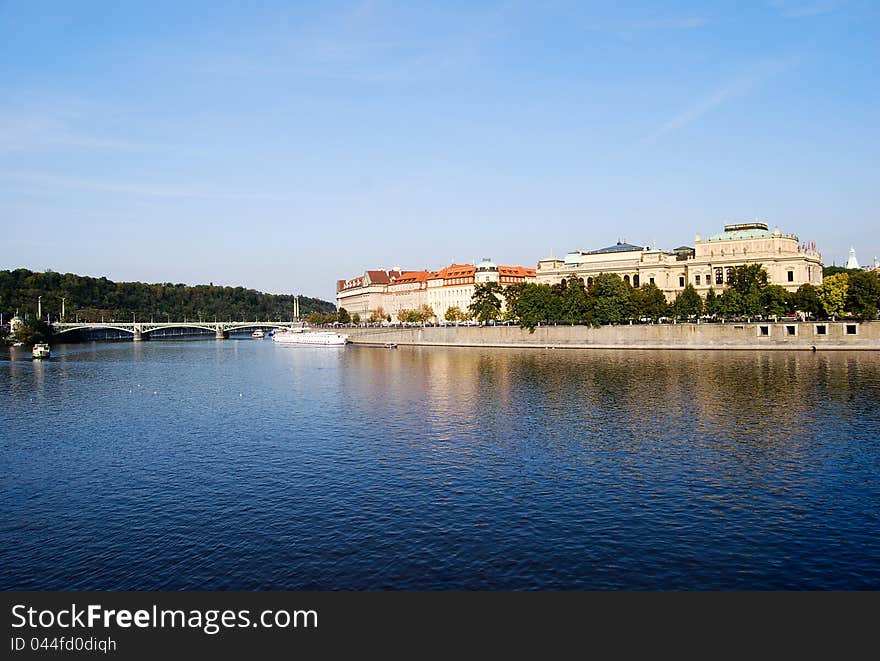 Vltava river