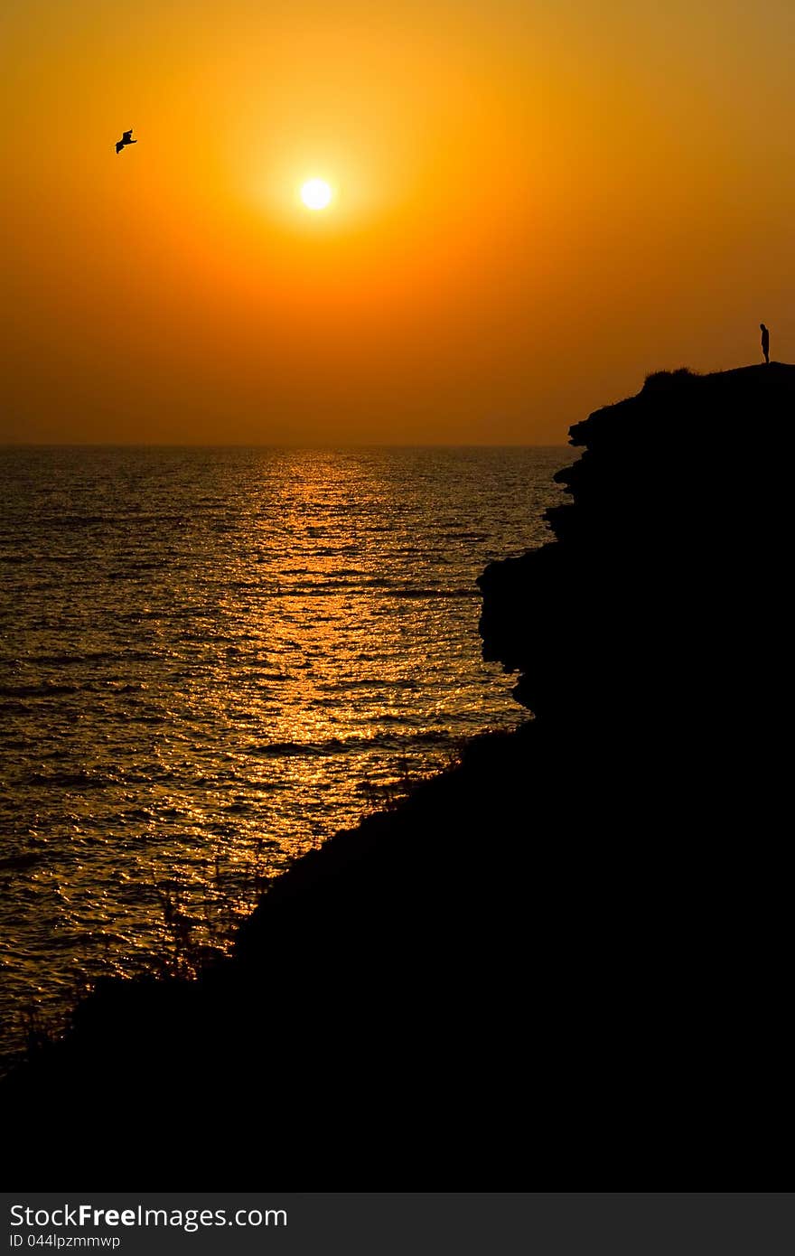 Sunset at Crimea