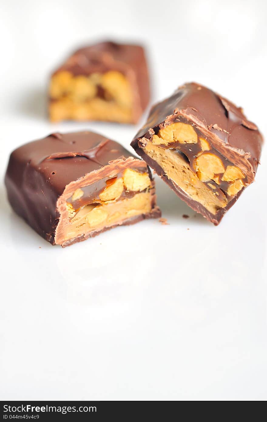 Chocolate Covered Bar With Caramel