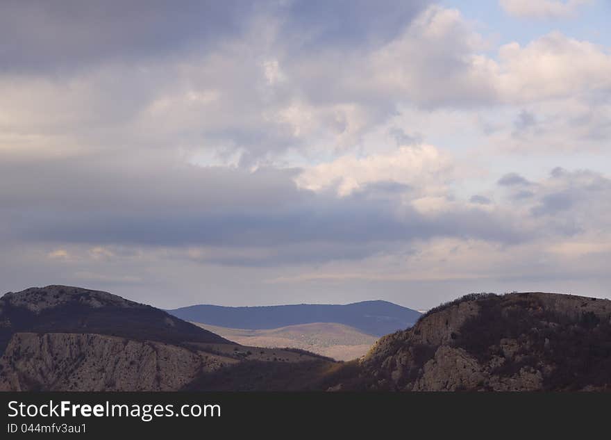 Mountain in Crimea