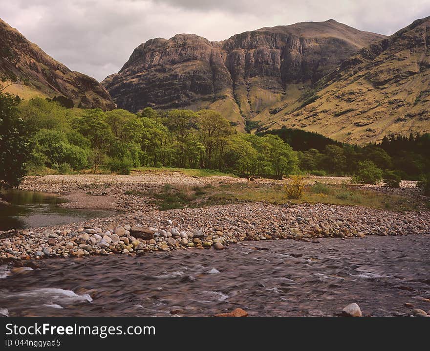 Aonach Dubh mountain, Glencoe