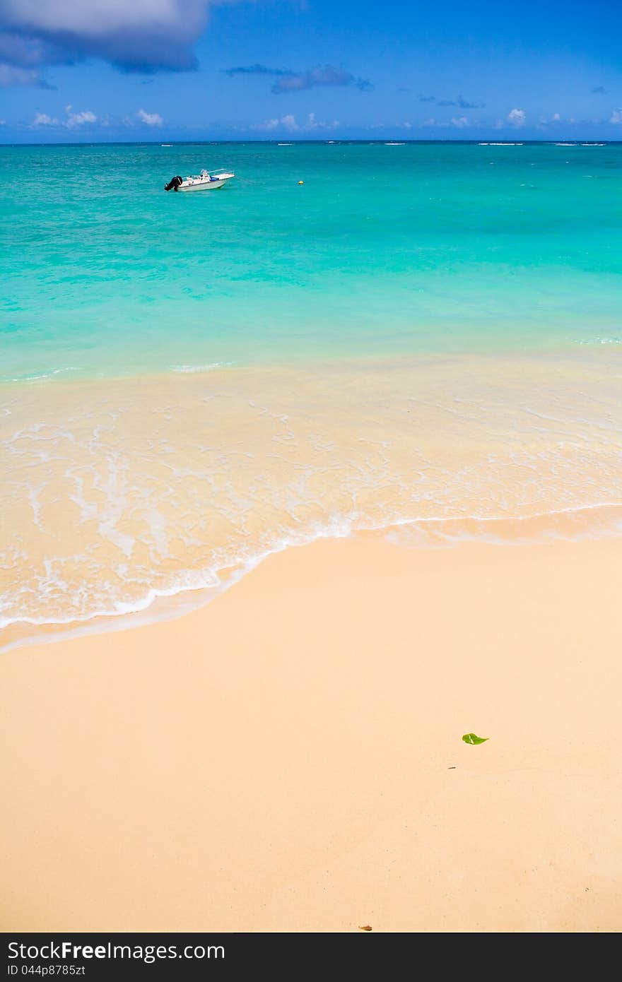 The Hawaiian sea and sky. The Hawaiian sea and sky