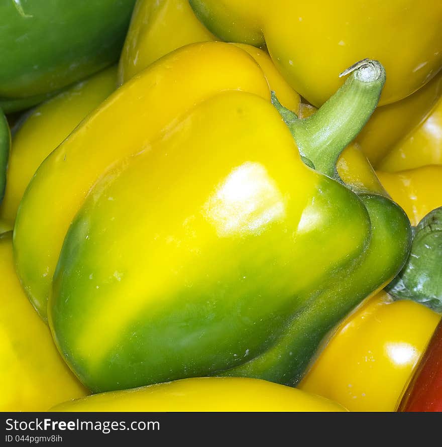 Yellow peppers