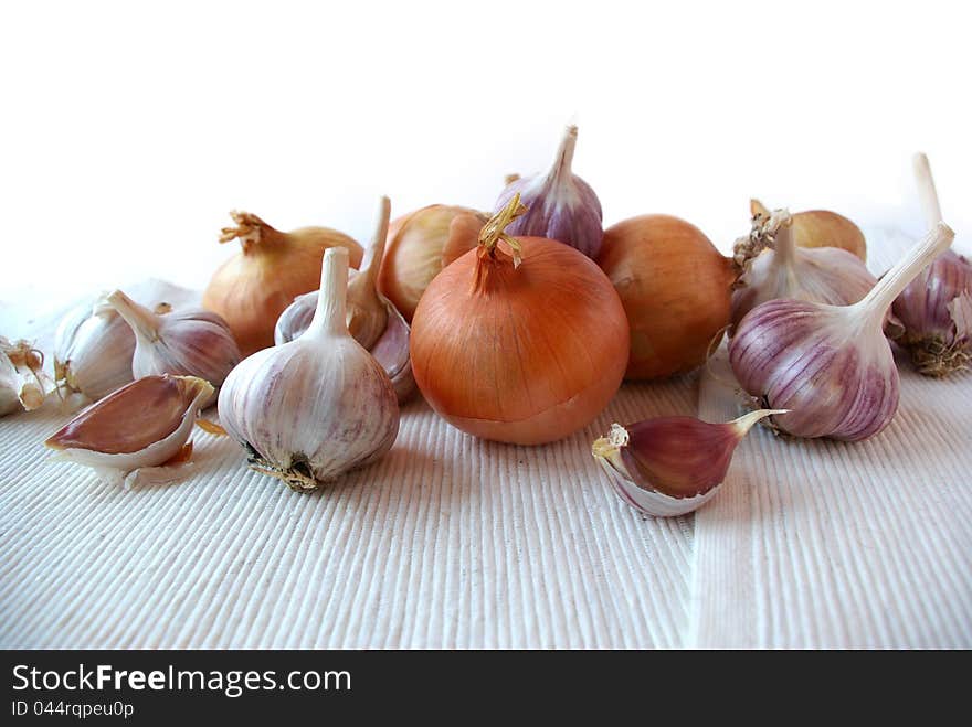 Vegetables on the bright background, daylight. Vegetables on the bright background, daylight