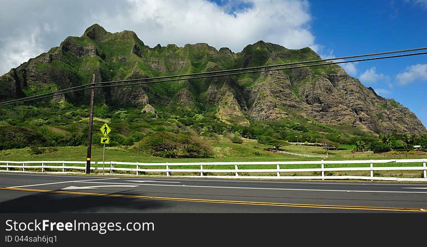 Movie scenes from kahana valley