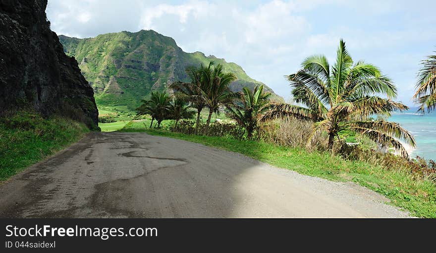 Movie scenes from kahana valley