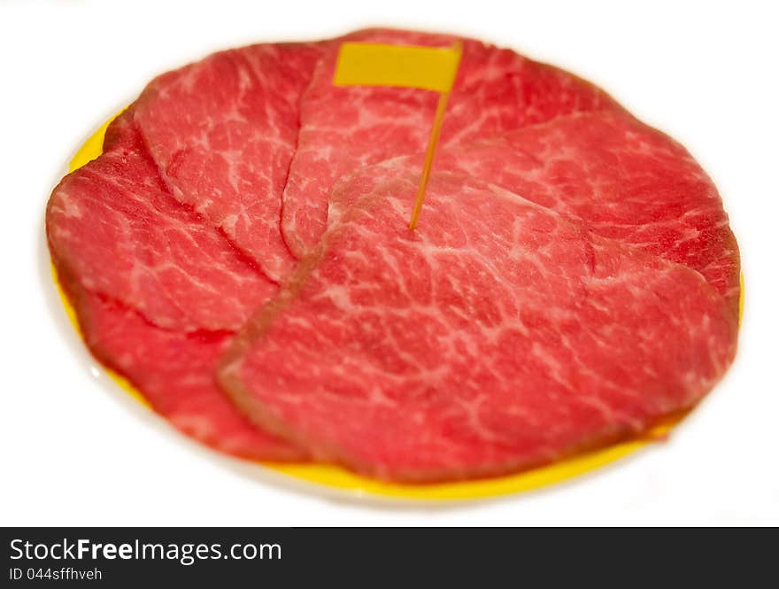 Slice Meat - tritip