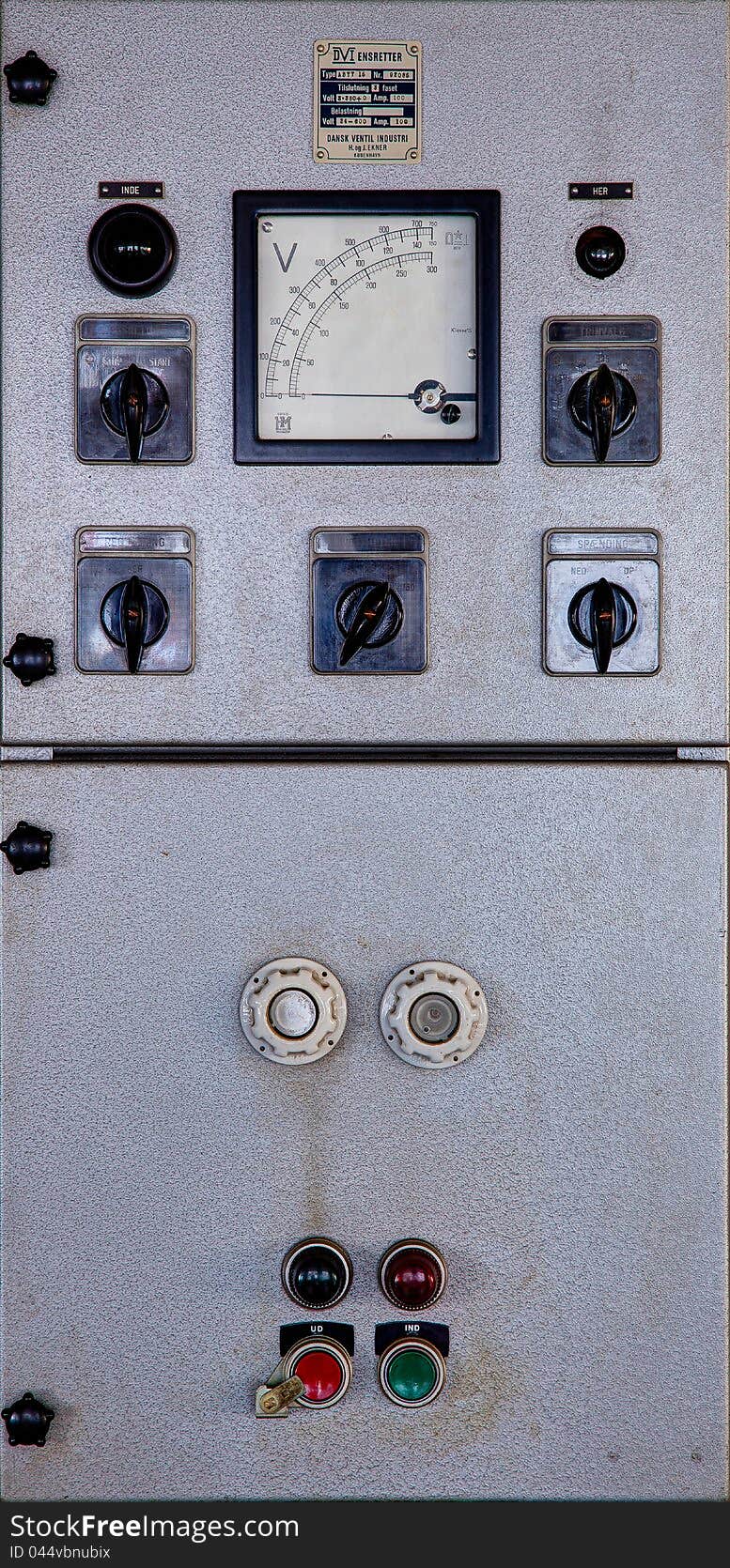 Control panel