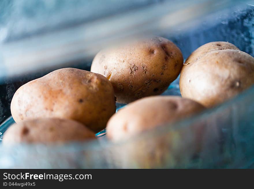 Potatoes In Steamer