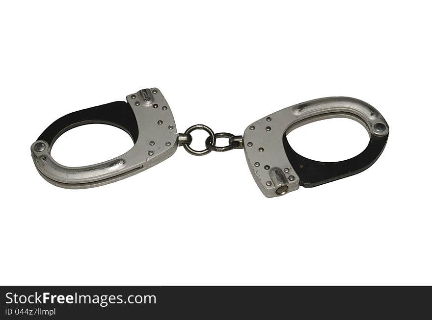 Handcuffs isolated