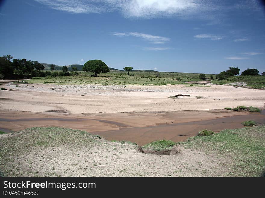 Dry Mara River