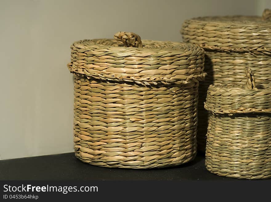 Storage baskets