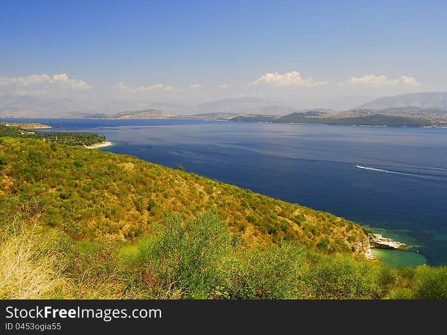 Kerkyra, CorfÃ¹, Beach Landscape