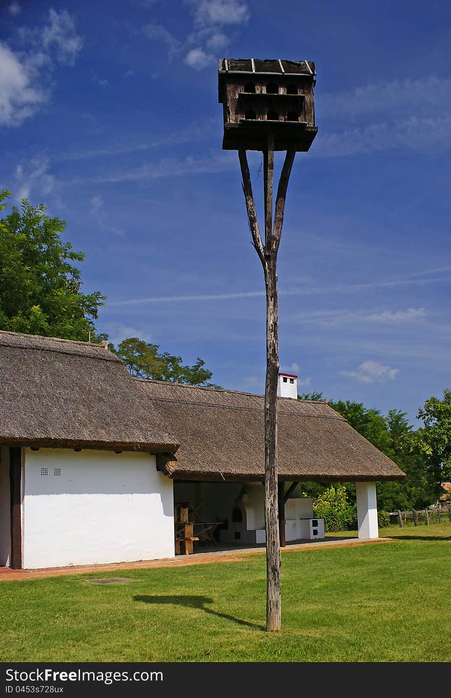 A wonderful rustic farmhouse courtyard.