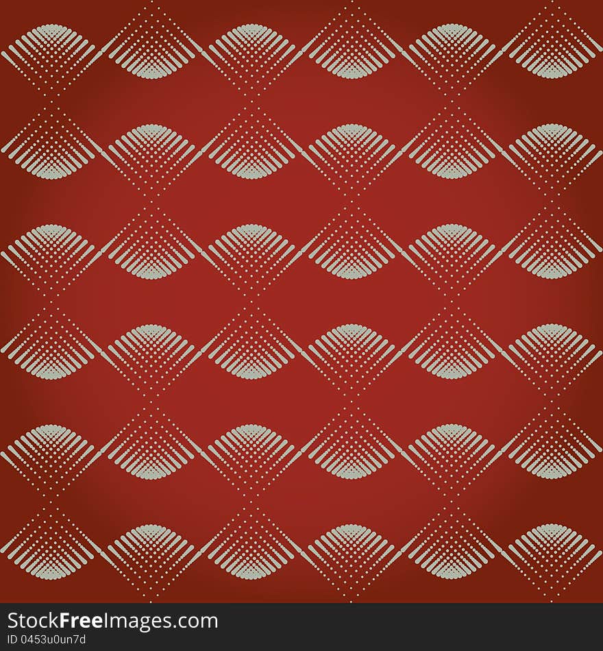 Fine red background with drops and waves. Fine red background with drops and waves