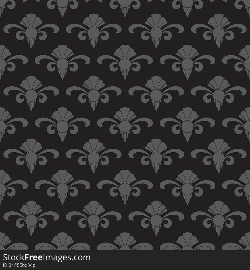 Seamless pattern. Abstract vintage texture