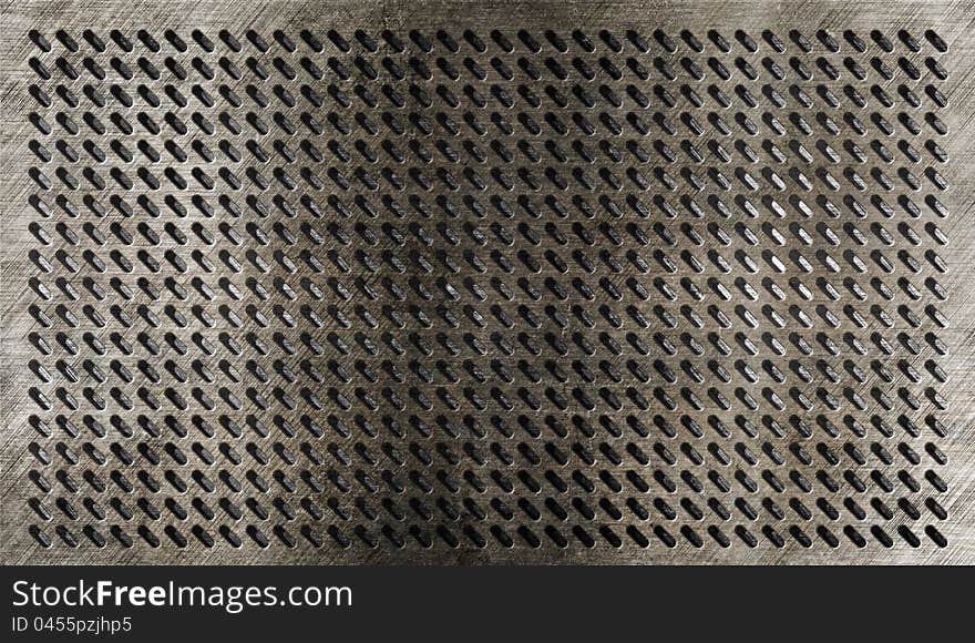 Grunge metal grate or grid industrial background. Grunge metal grate or grid industrial background