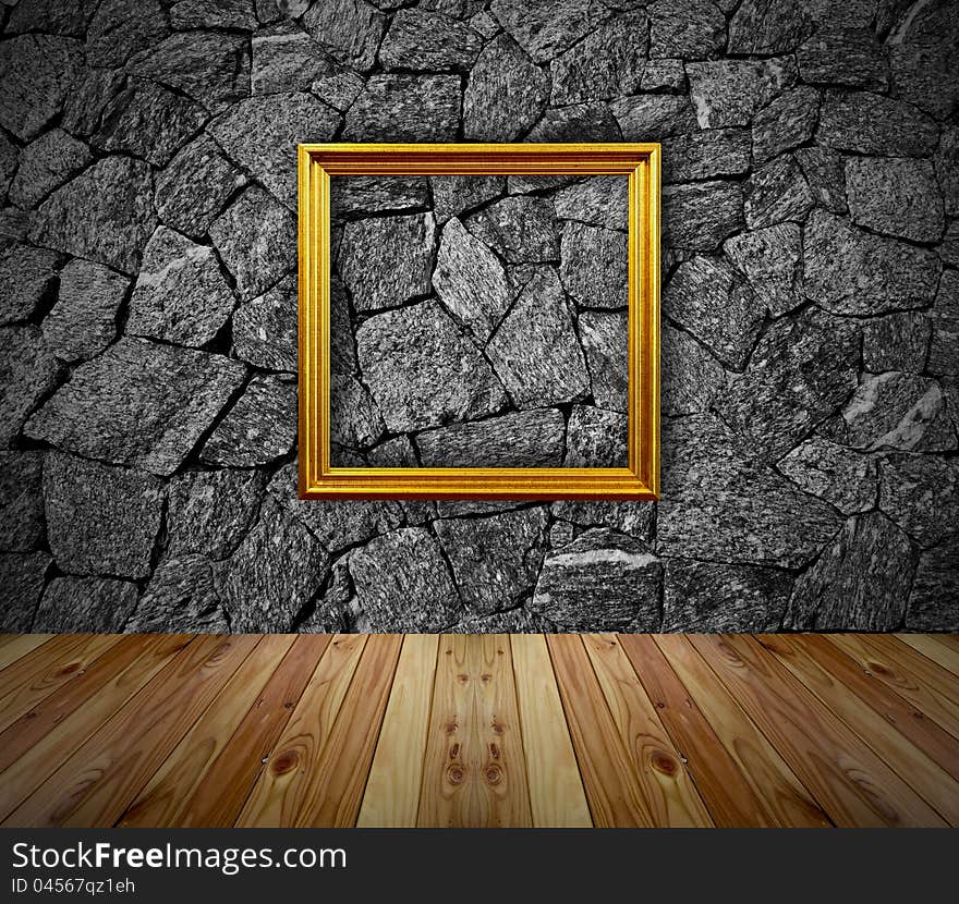 Empty Frame In A Room