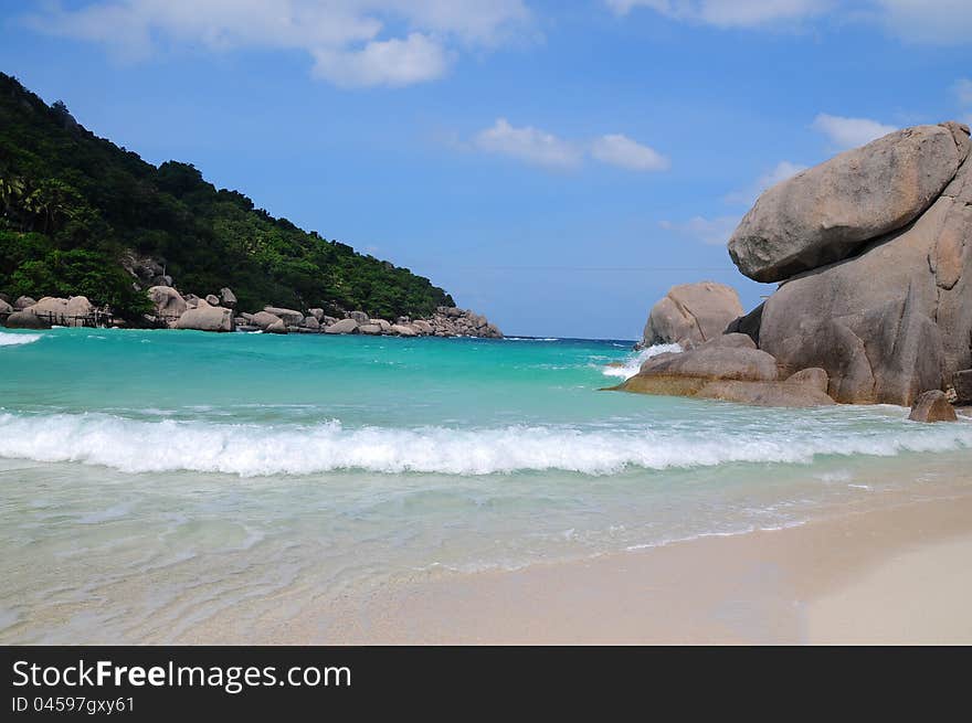 Beautiful Tropical Beach in Thailand.