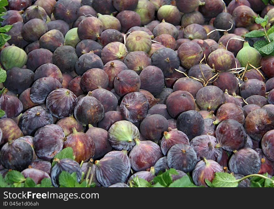 Freshly Picked Figs.