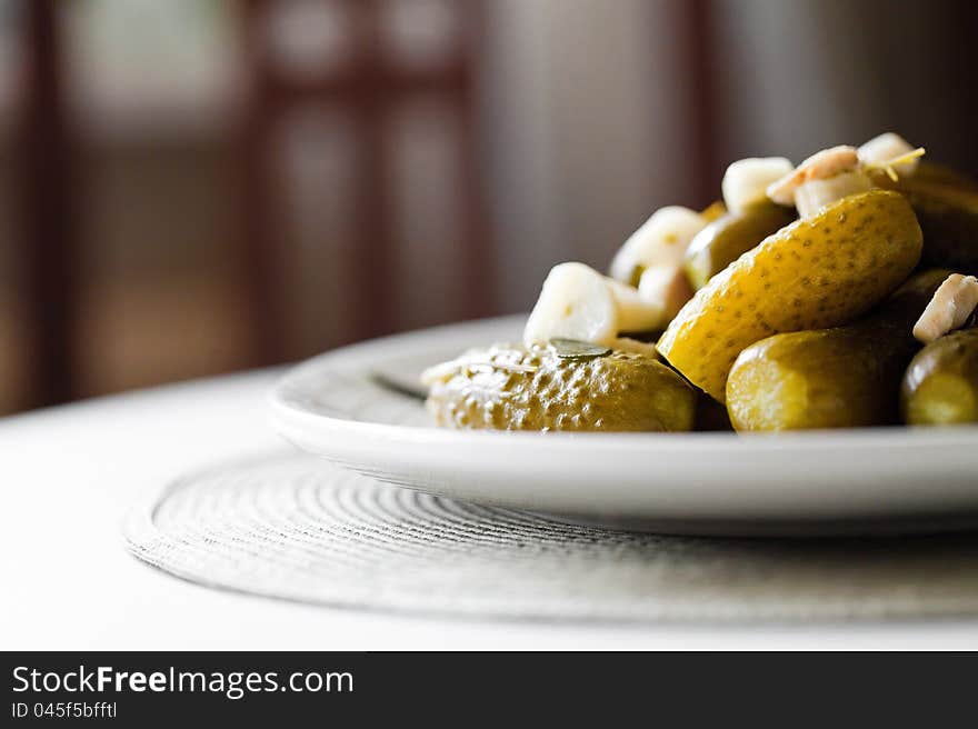 Pickled cucumbers