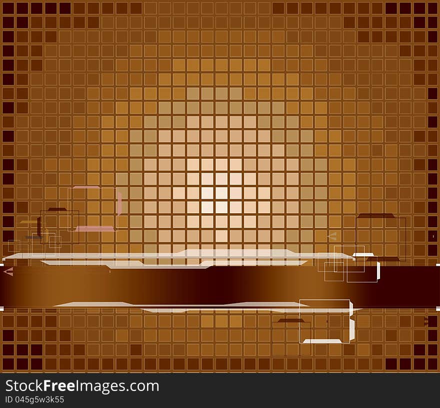 Brown colors element abstract background