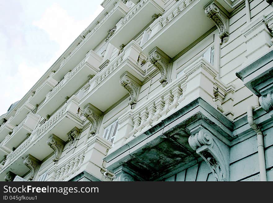 Balconies in Santander