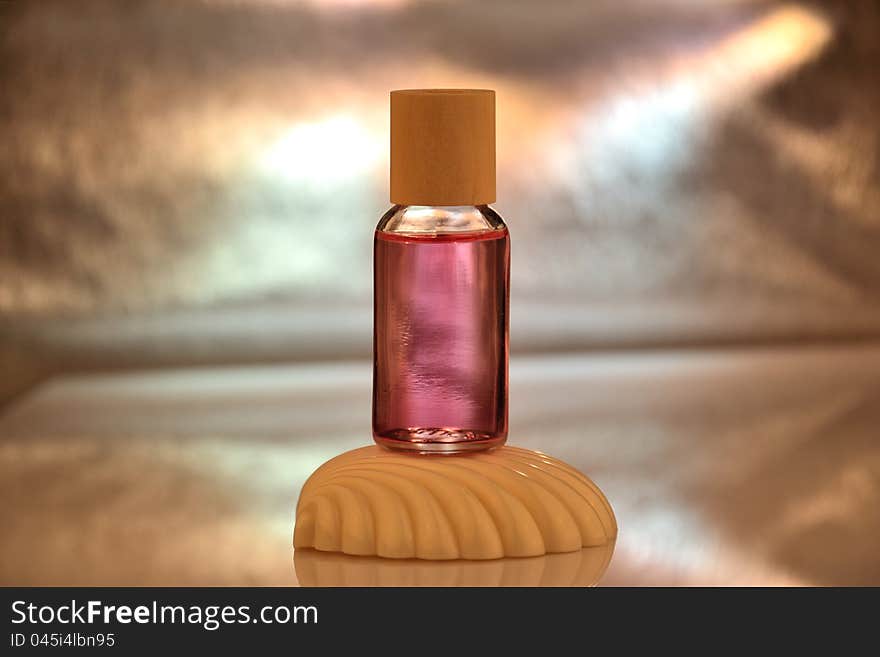 A Bottle With Perfumed Oil