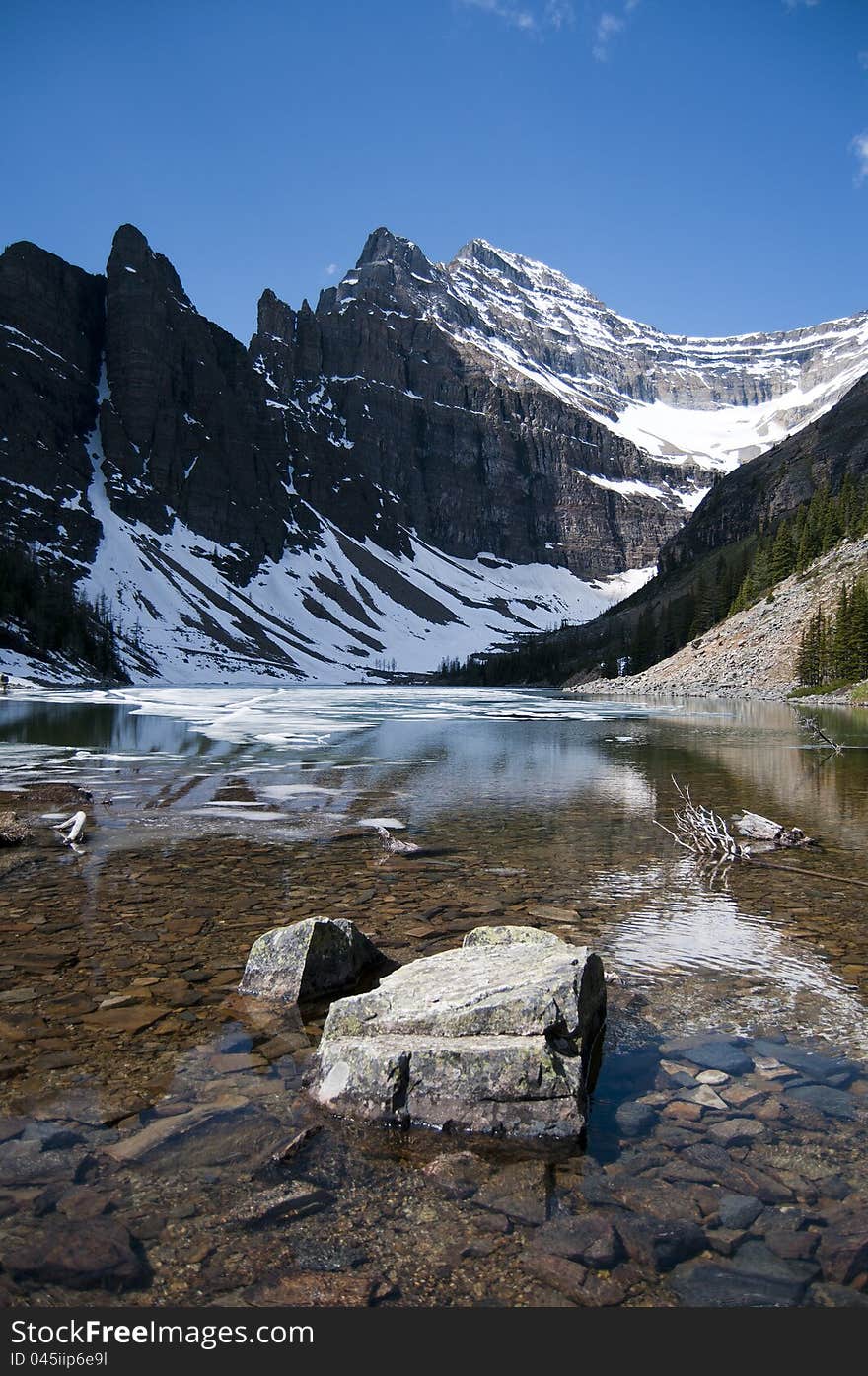 Lake Agnes in banff, Canada. Lake Agnes in banff, Canada