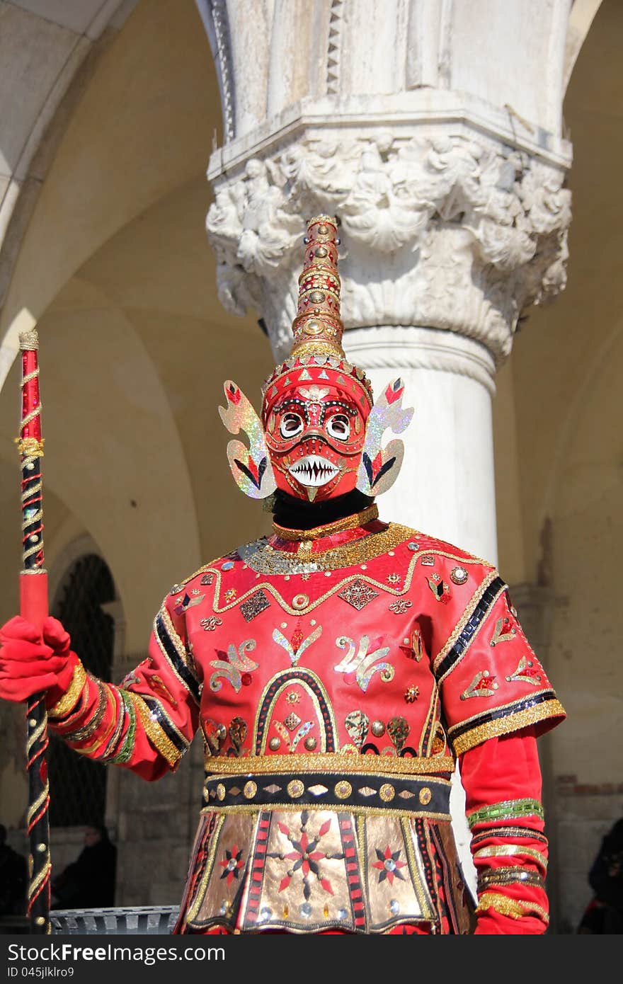 Asian Carnival Mask