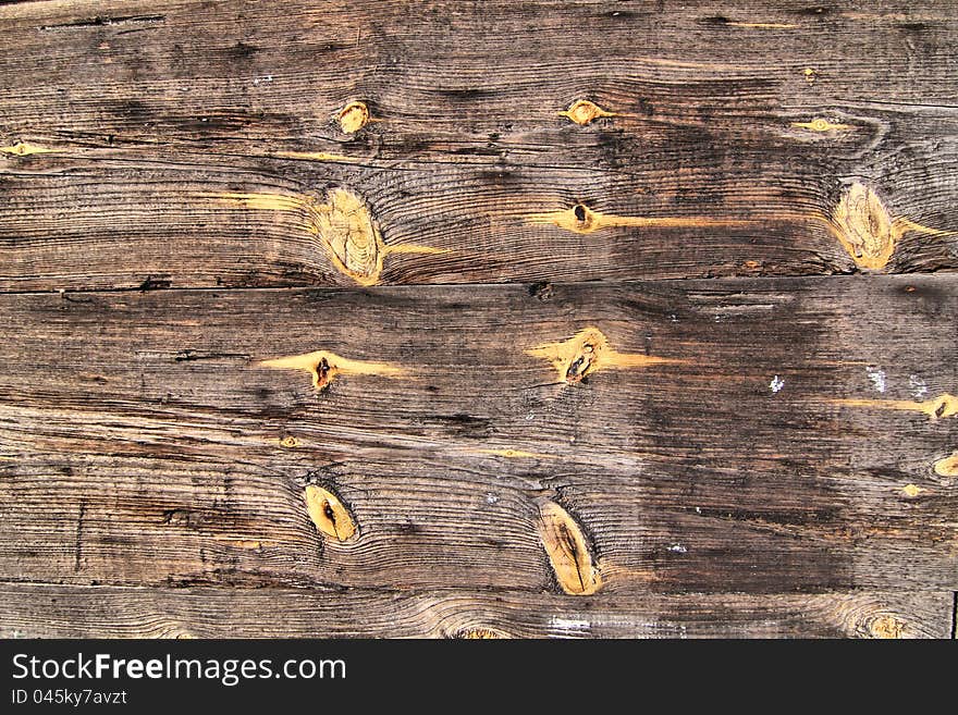 Background Old wooden brown boards. Background Old wooden brown boards.