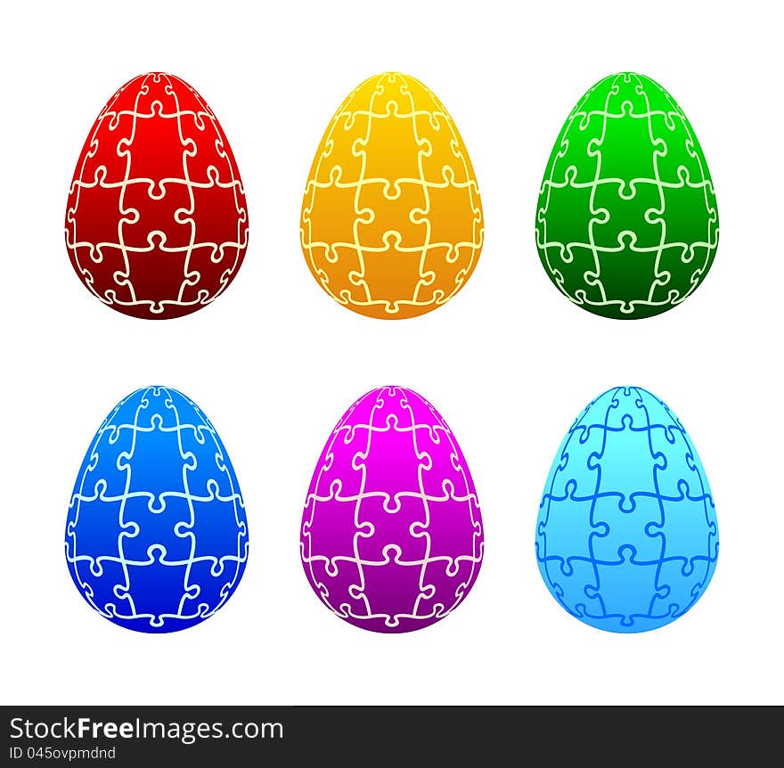 Easter eggs of the puzzle