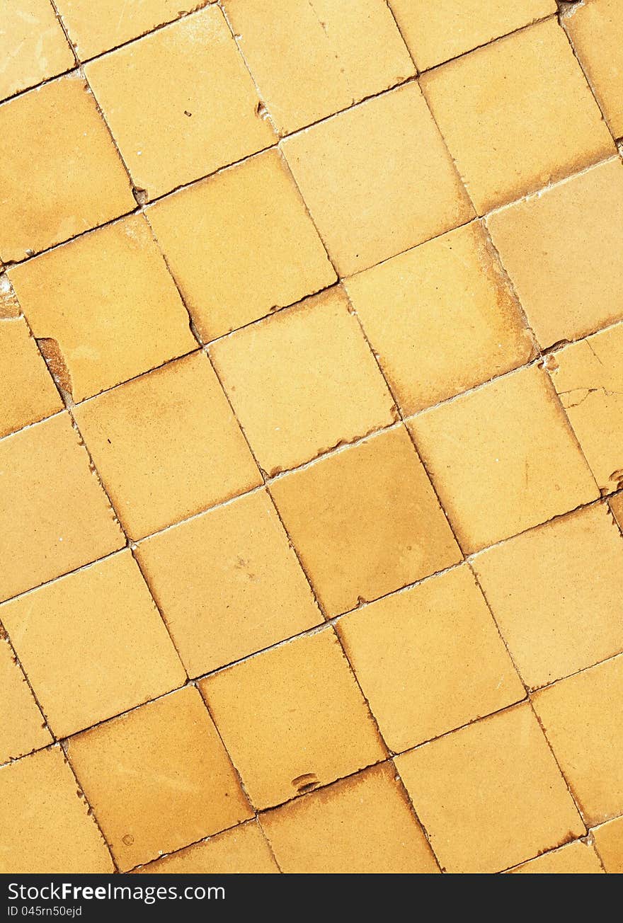 Vintage Tile Floor