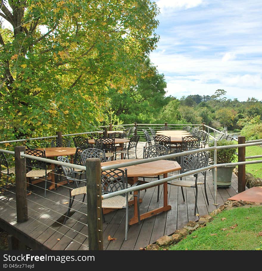 Outdoor Table Setting