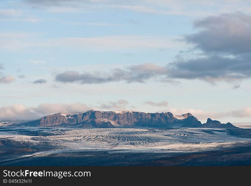 Glacier mountains