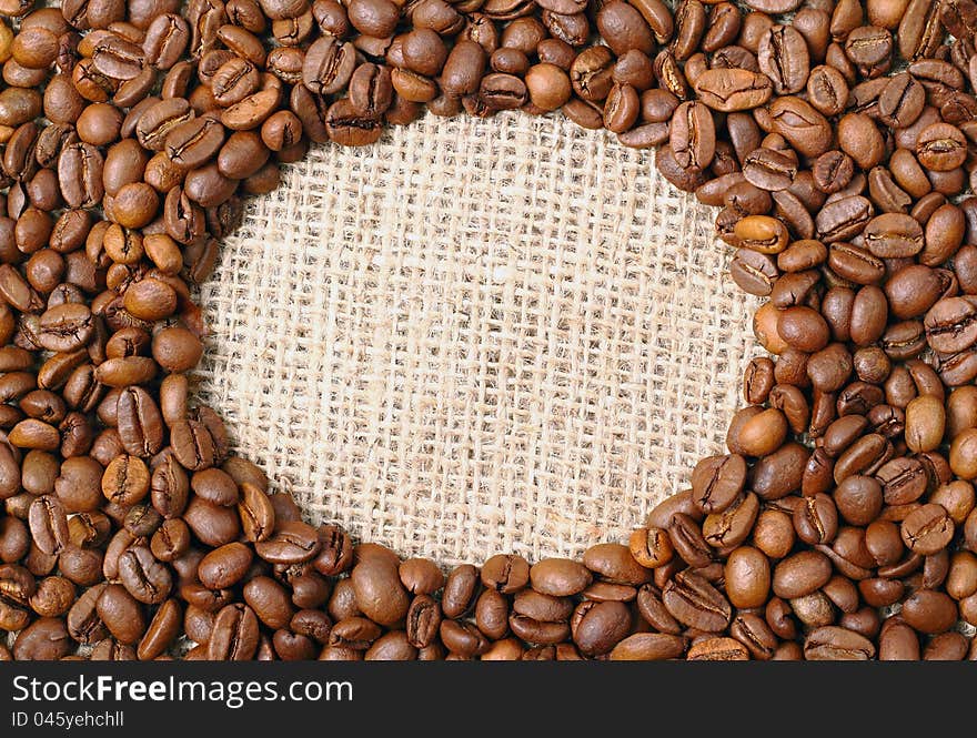 Coffee grains