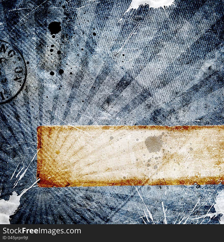 Grunge retro vintage creative background. Grunge retro vintage creative background