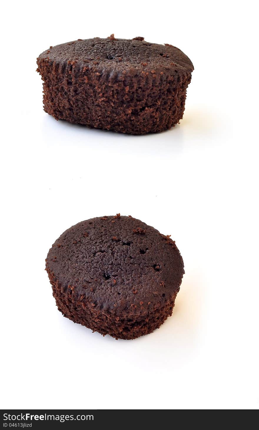 Small chocolate cake