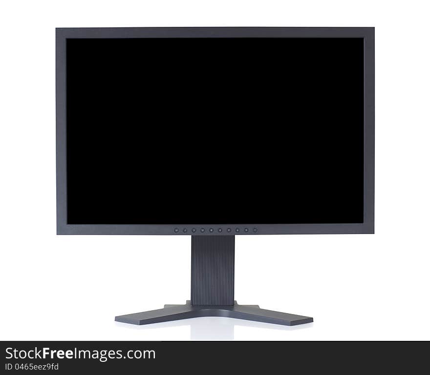 LCD Monitor with clipping paths