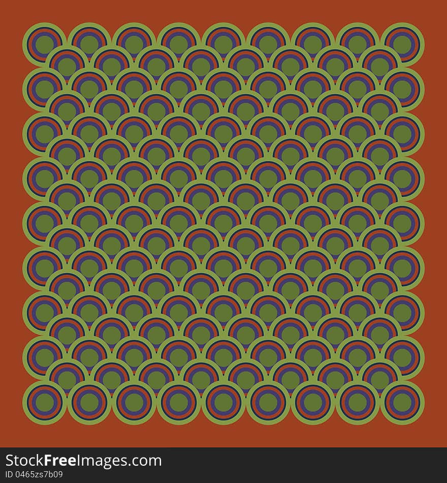 Fine colored retro tiles pattern. Fine colored retro tiles pattern