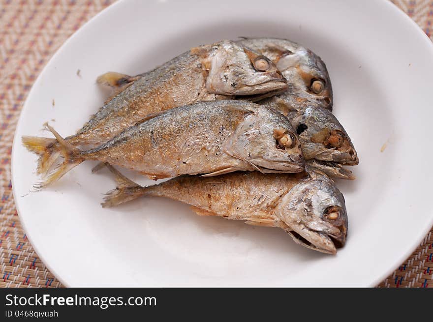 Fried Of Mackerel Fish